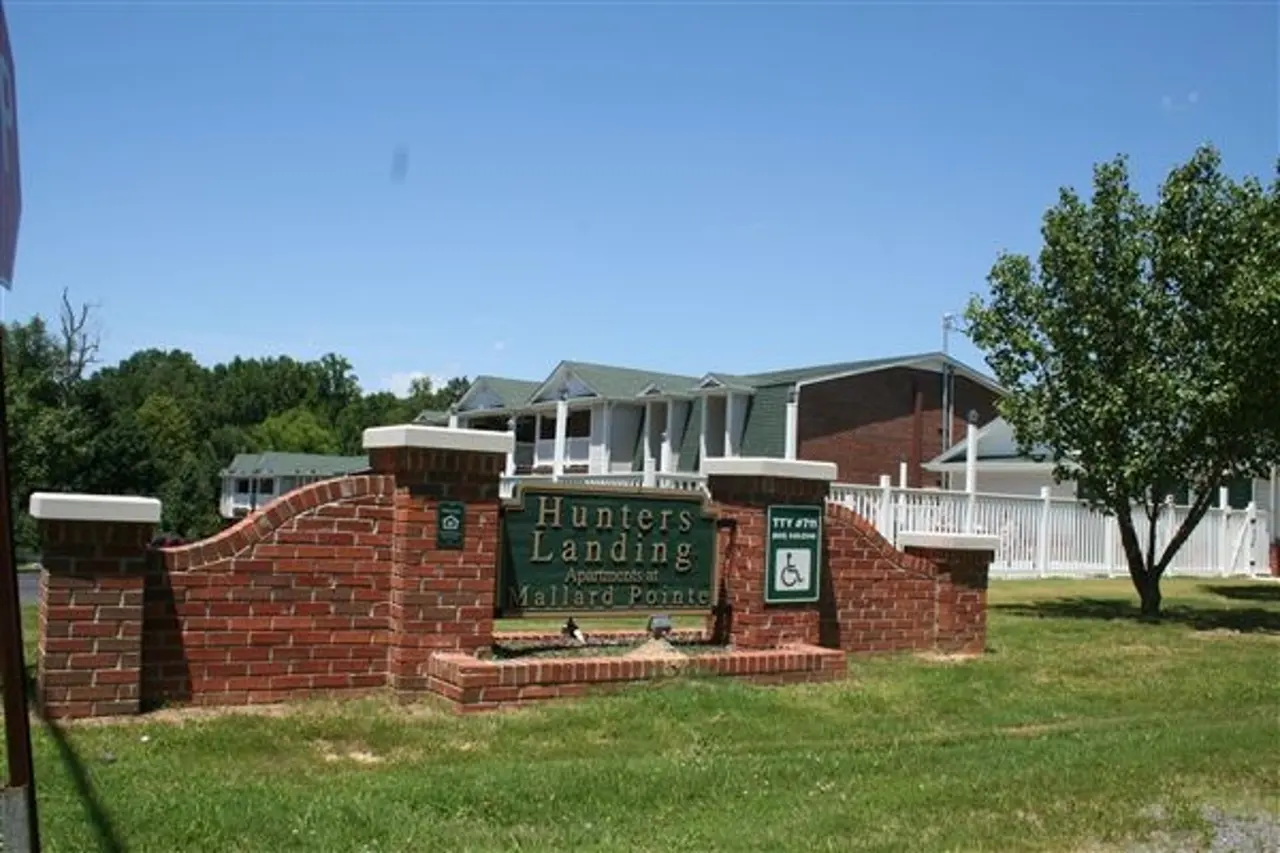 Pressure wash cleaning at Hunters Landing Apartments in Arab, Alabama