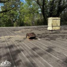 Roof cleaning auburn al before